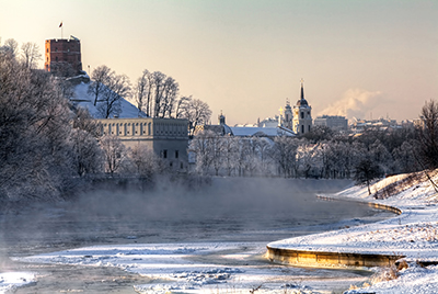 Vilnius sotto la neve low