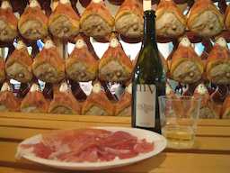 30 months old prosciutto by Langhirano based Pio Tosini.