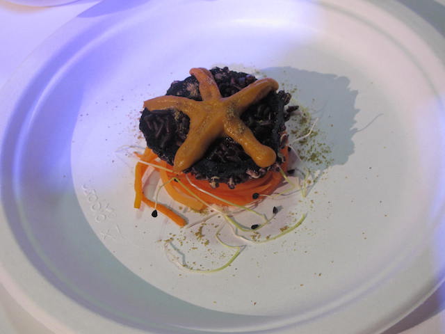 Restaurant 'Tano passami l'olio' featured a sea urchin wanna be.., why not the real one?