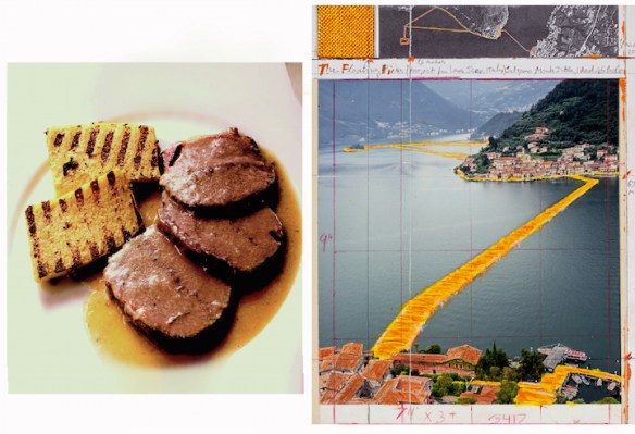 A traditional 'manzo all'olio'with polenta Photo Cesare Zucca ©2016 The Floating Piers Photo Andre' Grossman © Christo 2105 copy
