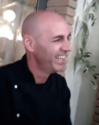 Andrea Martinelli from Muliner .              Summer risotto with lake fish