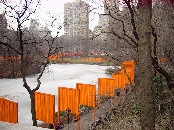 The Gates at Central Park Photo Cesare Zucca